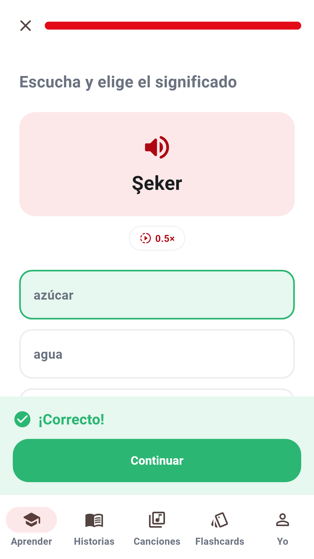 El mismo ejercicio, ya resuelto