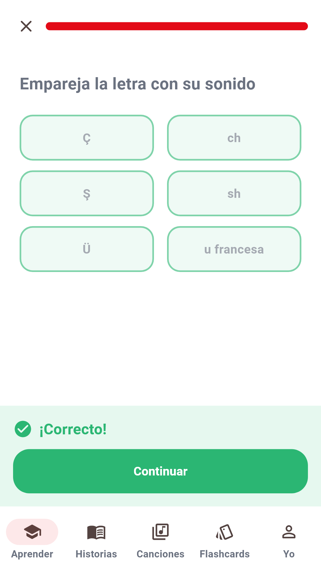 El mismo ejercicio, ya resuelto